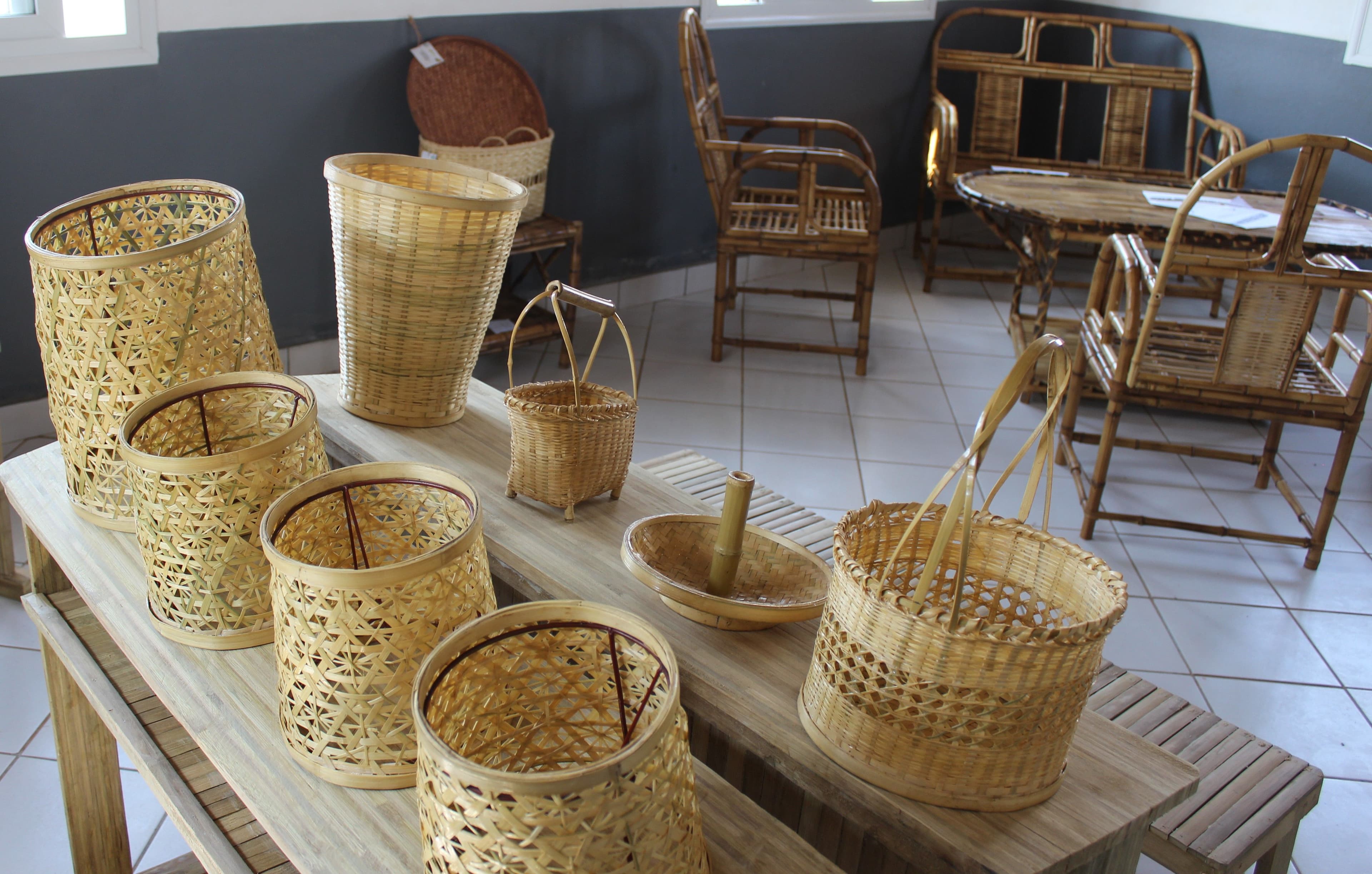 Paniers en Bambou