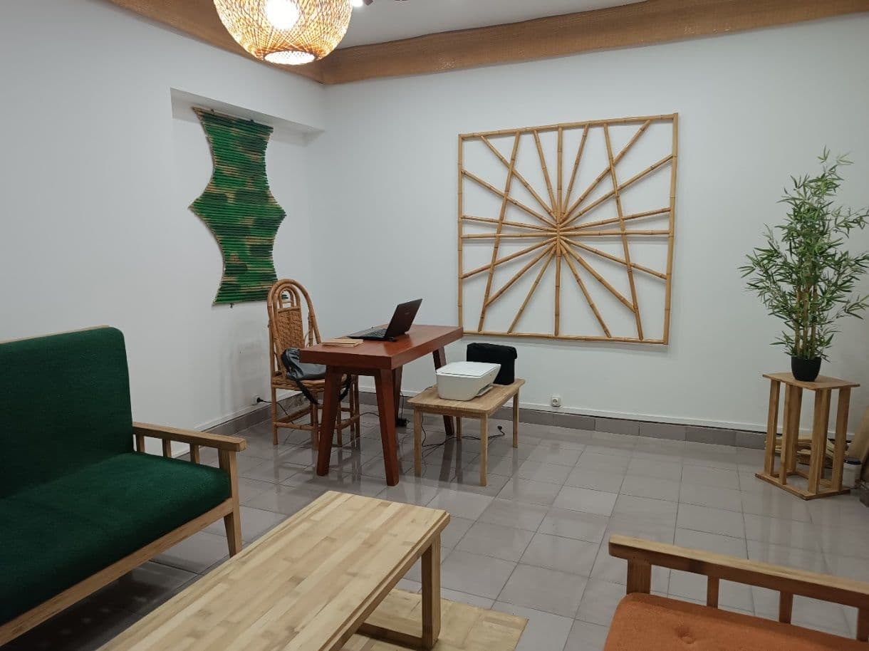 Ornements muraux en bambou